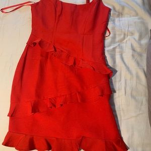 Red Hello Molly mini dress